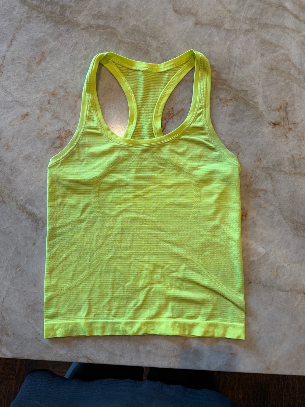 Lululemon racerback tank size 2 neon green